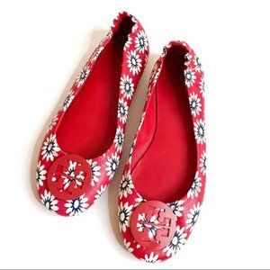Tory Burch Nantucket Minnie Floral Travel Ballet Flat